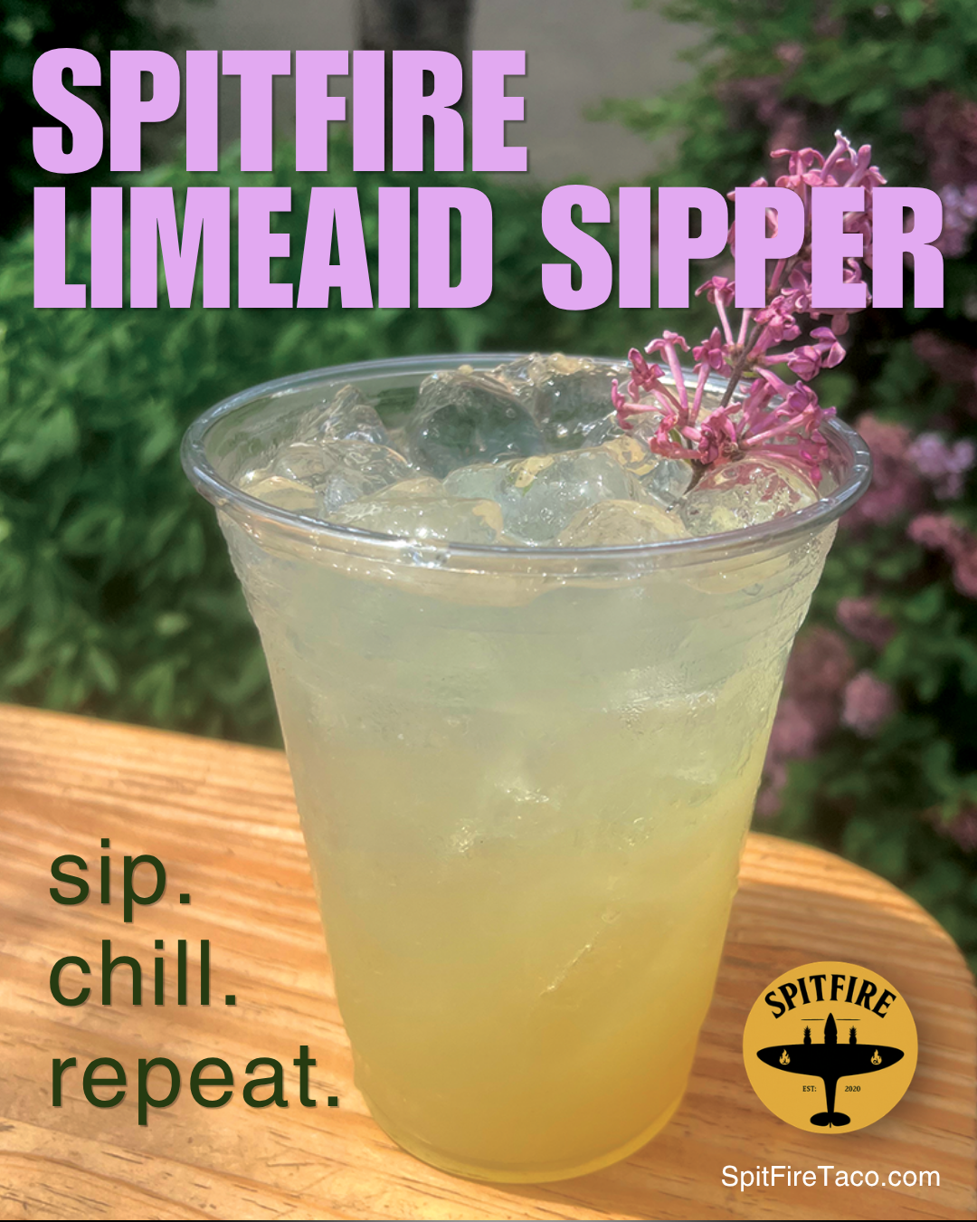 Spitfire Limeaid Sipper