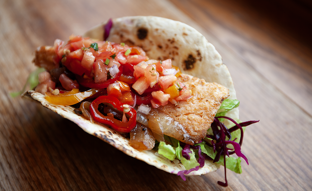 Salmon Taco
